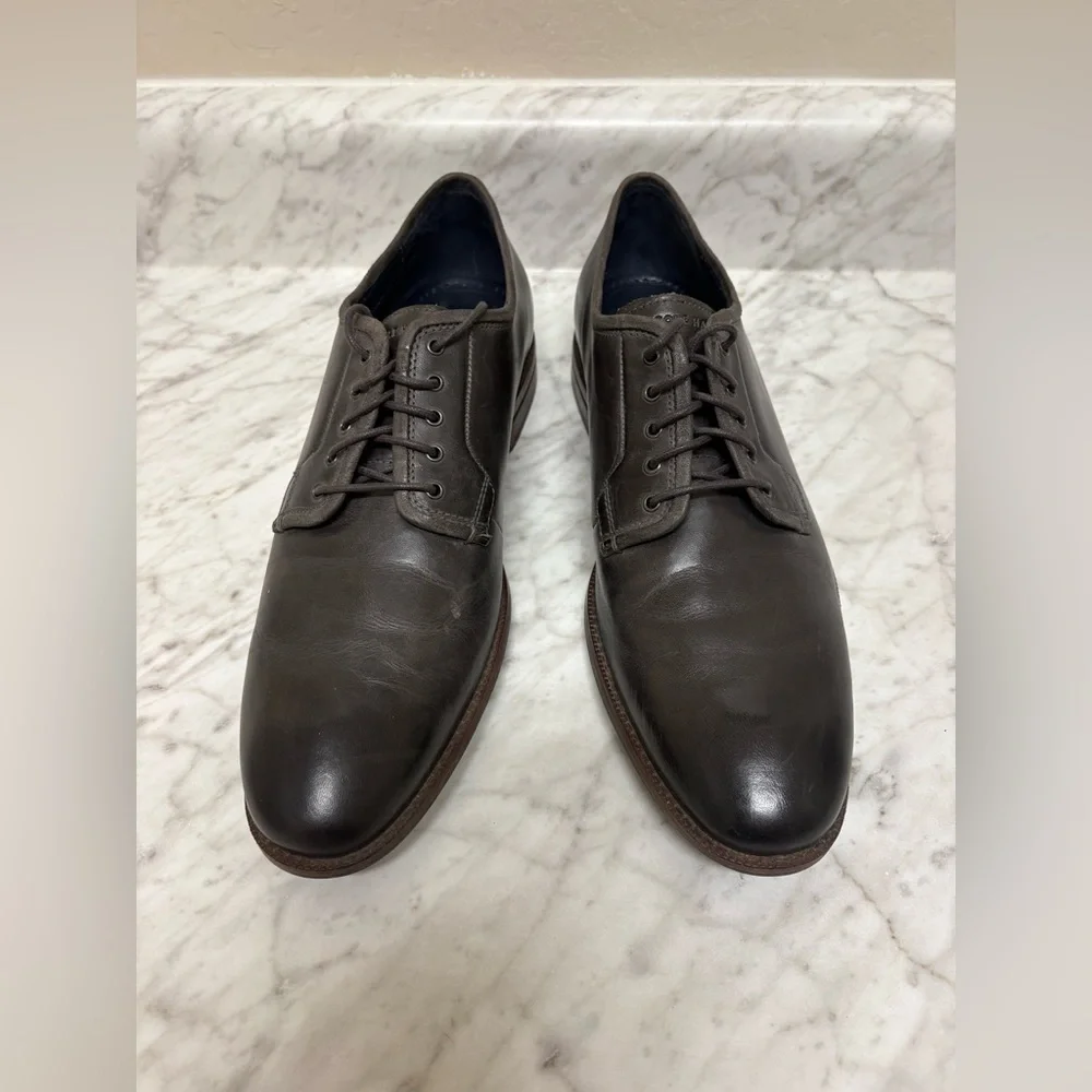 Cole Haan Men's Brown/grey Leather Dress Shoes